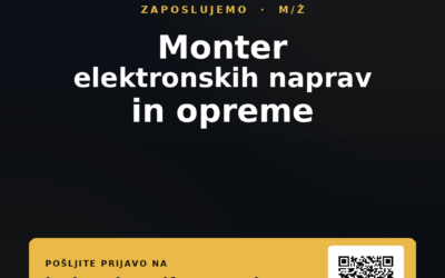 Monter elektronskih naprav in opreme